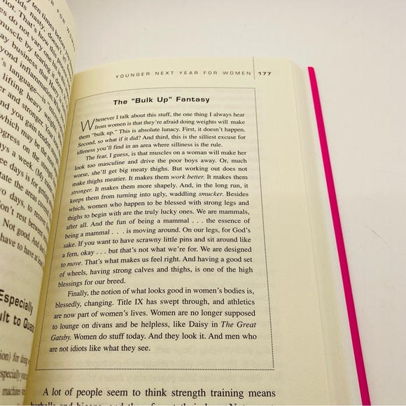 NWT Younger Next Year for Women Hardback Book Live Longer & Happier 383pgs - Picture 5 of 7